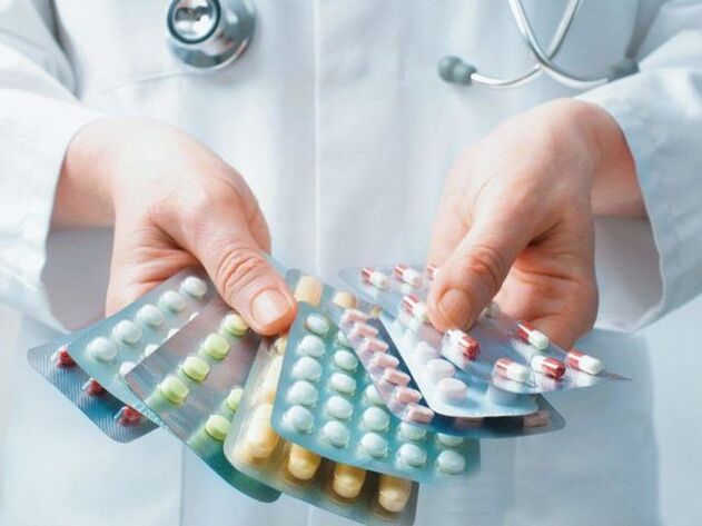 Pëllen fir d'Behandlung vu Prostatitis