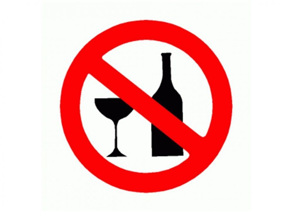 Vermeiden Alkohol fir Prostatitis