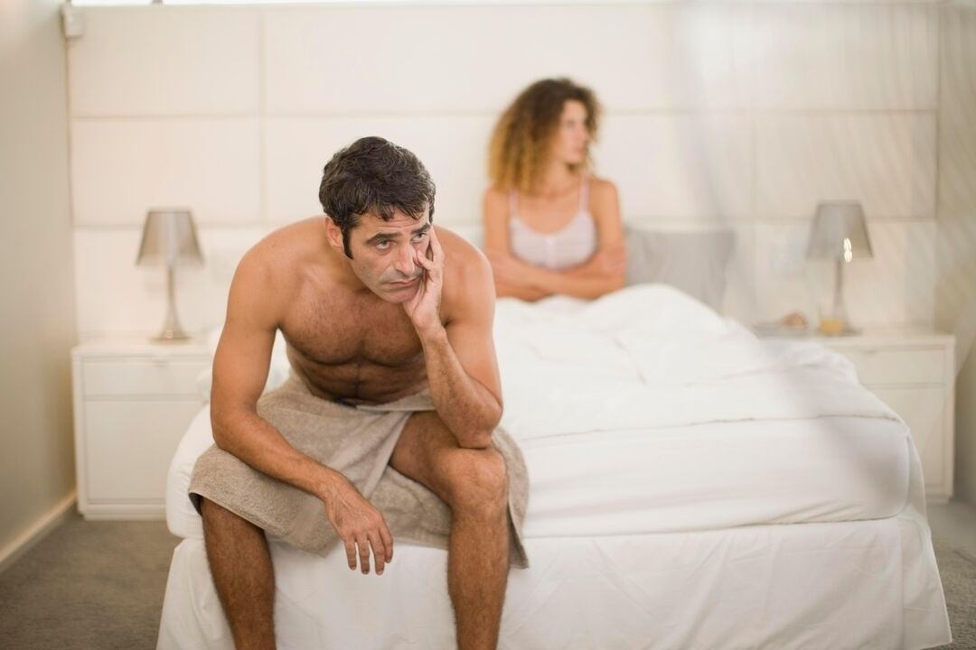 Geschlecht mat Prostatitis