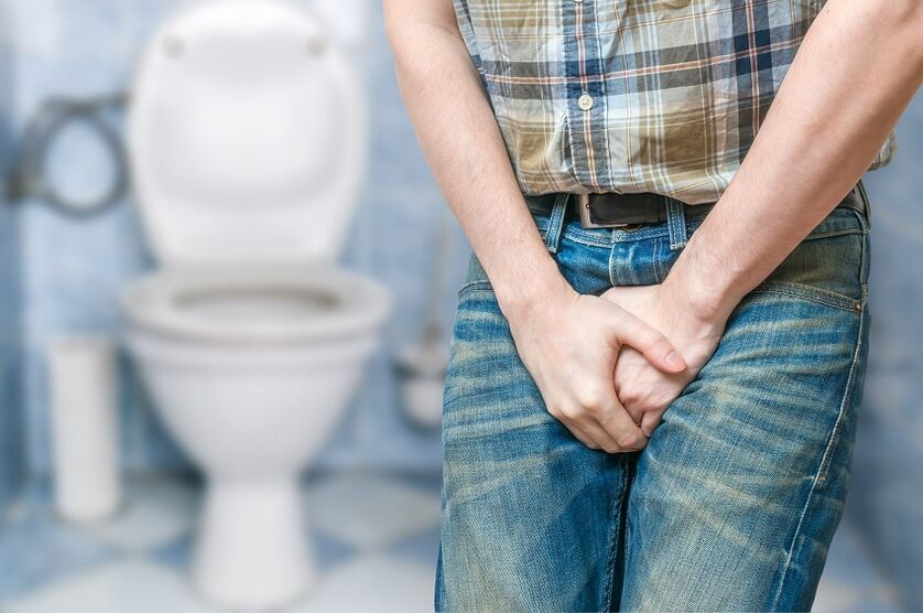 Symptomer vun Prostatitis bei Männer